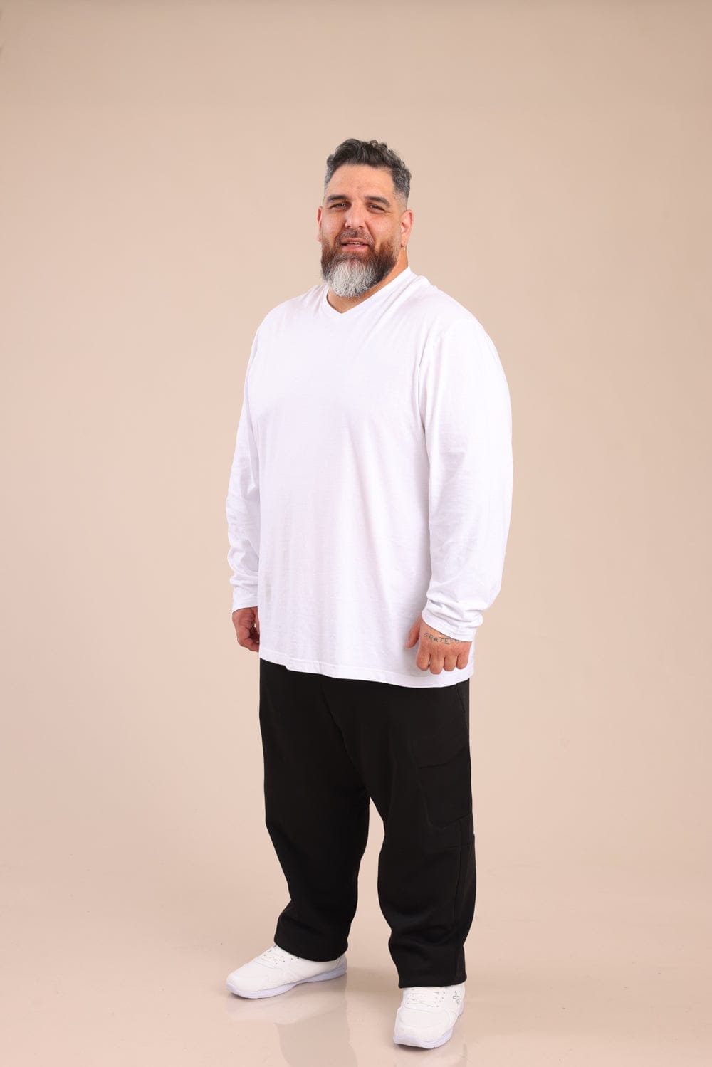 FOX פלאס גברים פוטרים מכנסי טק ארוכים מכנסי טק ארוכים