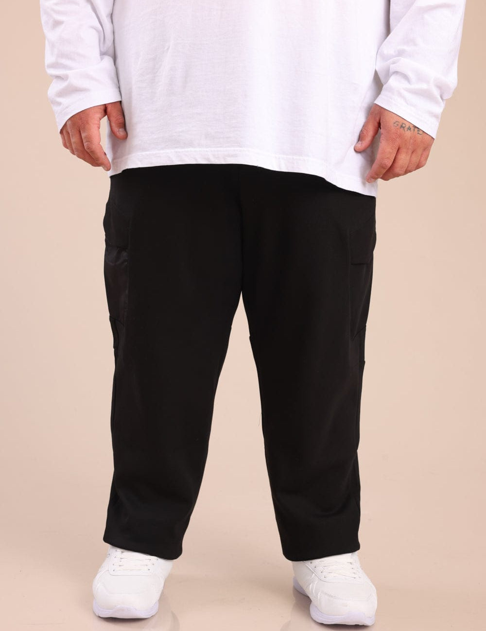 FOX פלאס גברים פוטרים מכנסי טק ארוכים מכנסי טק ארוכים