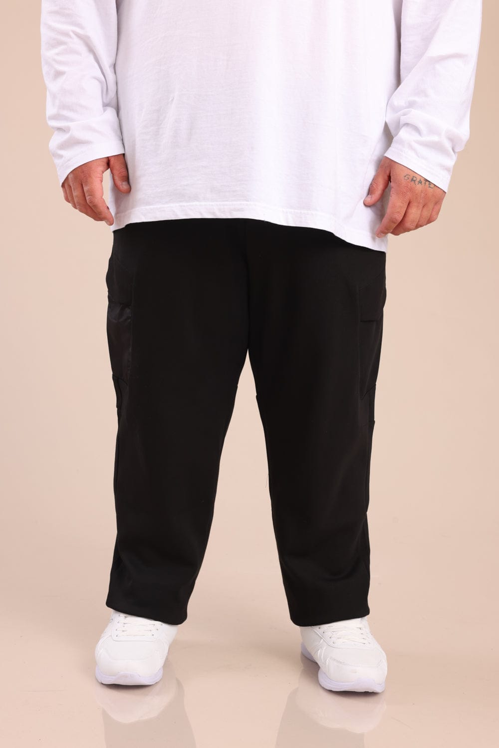 FOX פלאס גברים פוטרים מכנסי טק ארוכים מכנסי טק ארוכים