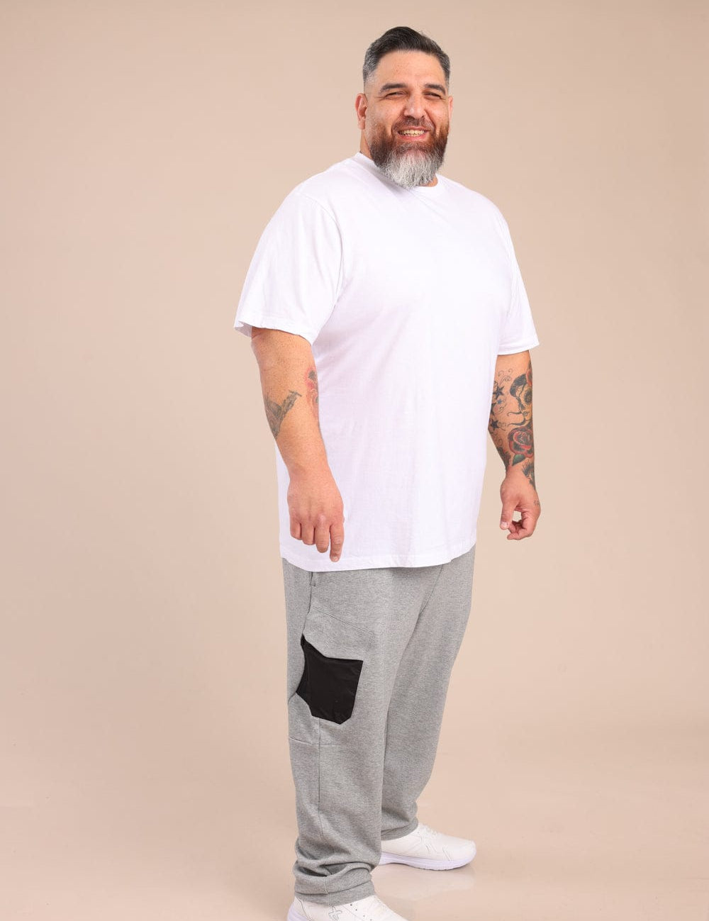 FOX פלאס גברים פוטרים מכנסי טק ארוכים מכנסי טק ארוכים