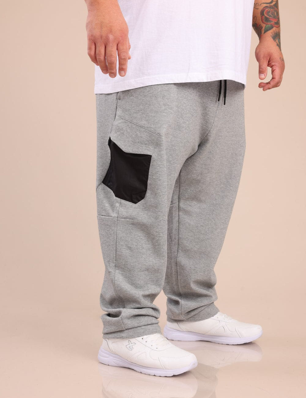 FOX פלאס גברים פוטרים מכנסי טק ארוכים מכנסי טק ארוכים