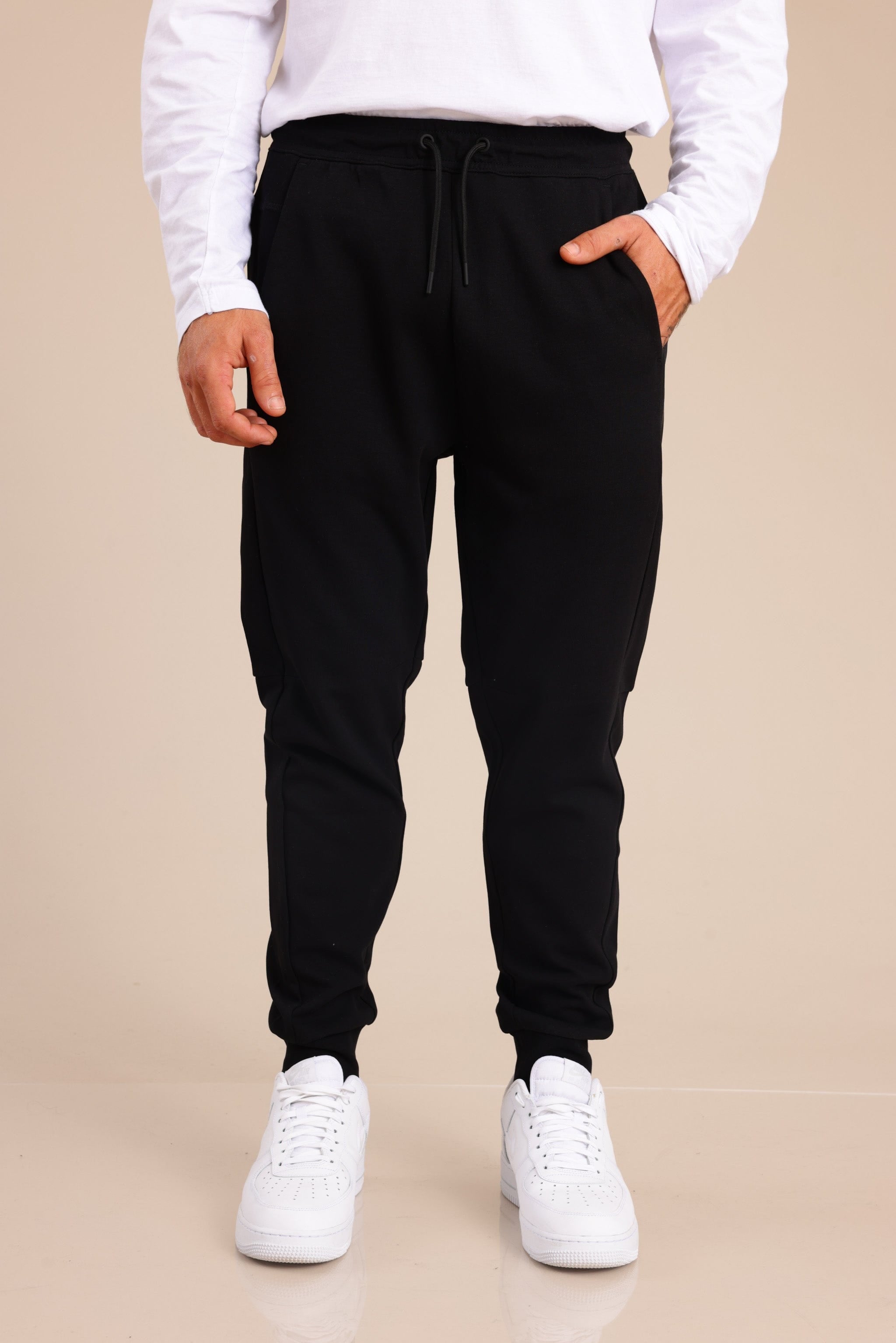 FOX גברים פוטרים מכנסי טק ארוכים מכנסי טק ארוכים