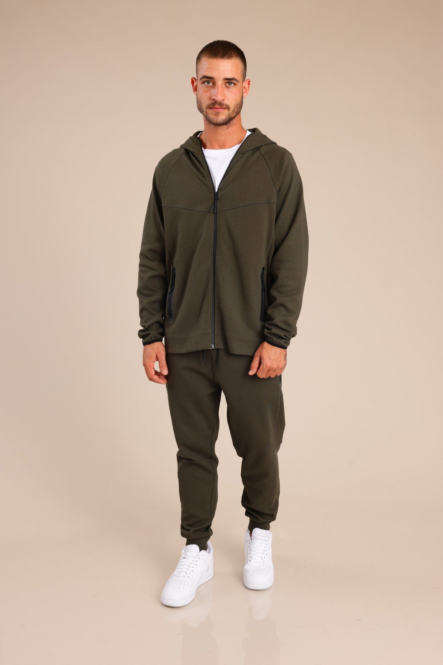 FOX גברים פוטרים מכנסי טק ארוכים מכנסי טק ארוכים