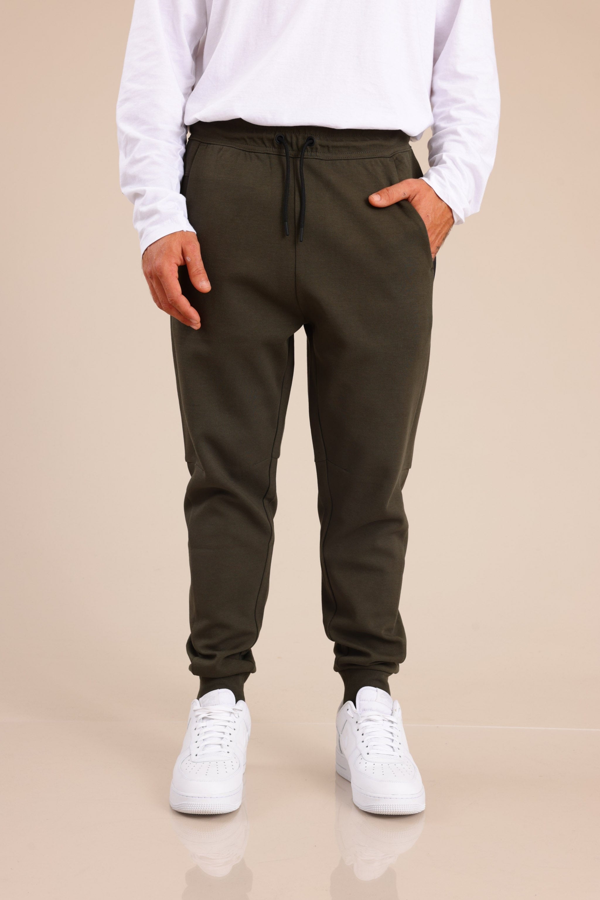 FOX גברים פוטרים מכנסי טק ארוכים מכנסי טק ארוכים