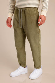 FOX גברים מכנסיים מכנסי אריג מכנסי אריג