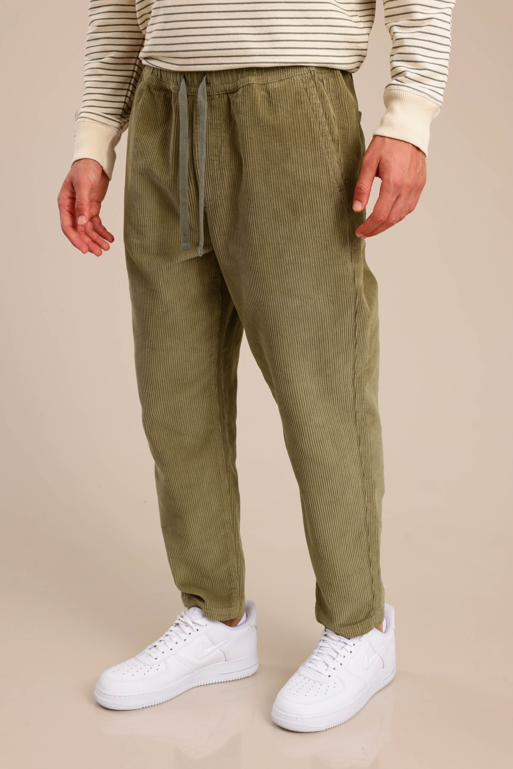 FOX גברים מכנסיים מכנסי אריג מכנסי אריג