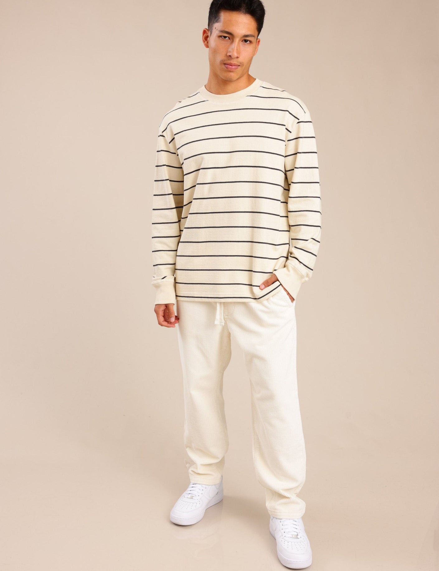 FOX גברים מכנסיים מכנסי אריג מכנסי אריג