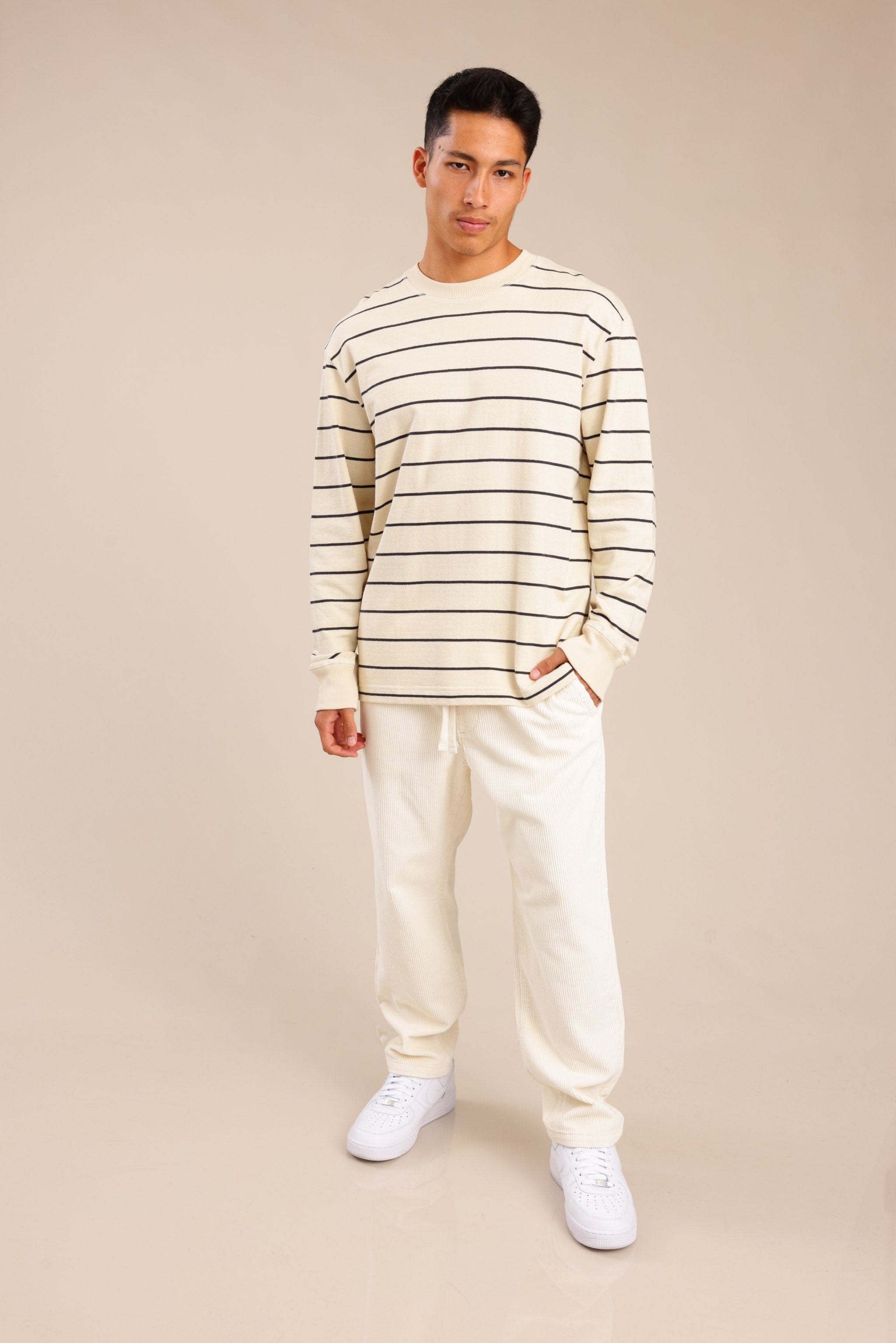 FOX גברים מכנסיים מכנסי אריג מכנסי אריג