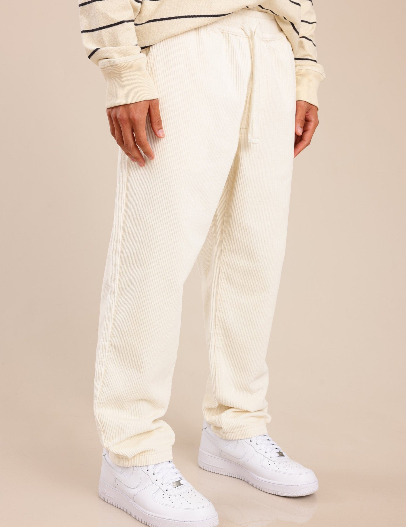 FOX גברים מכנסיים מכנסי אריג מכנסי אריג