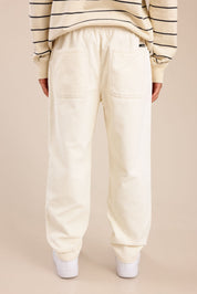 FOX גברים מכנסיים מכנסי אריג מכנסי אריג