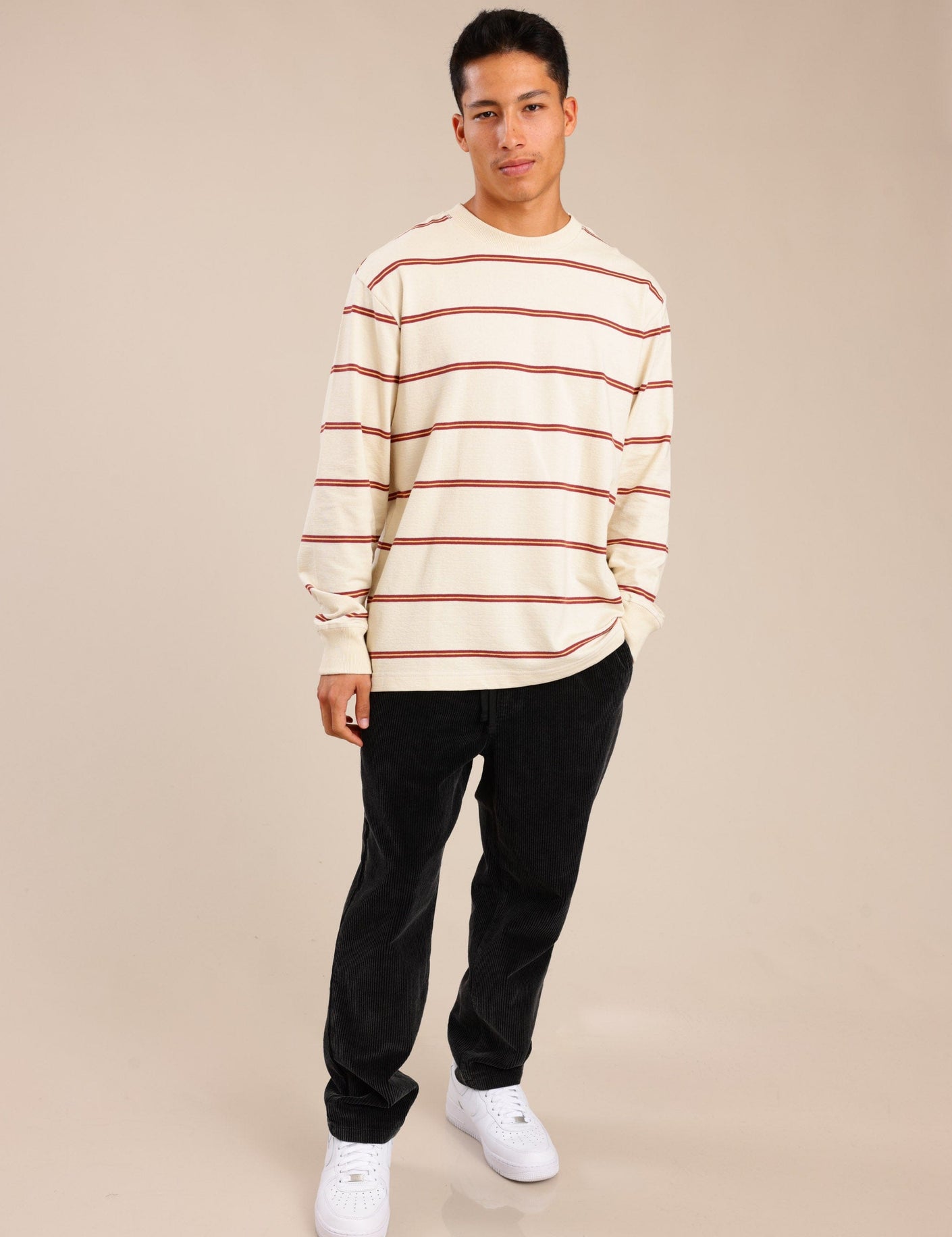 FOX גברים מכנסיים מכנסי אריג מכנסי אריג