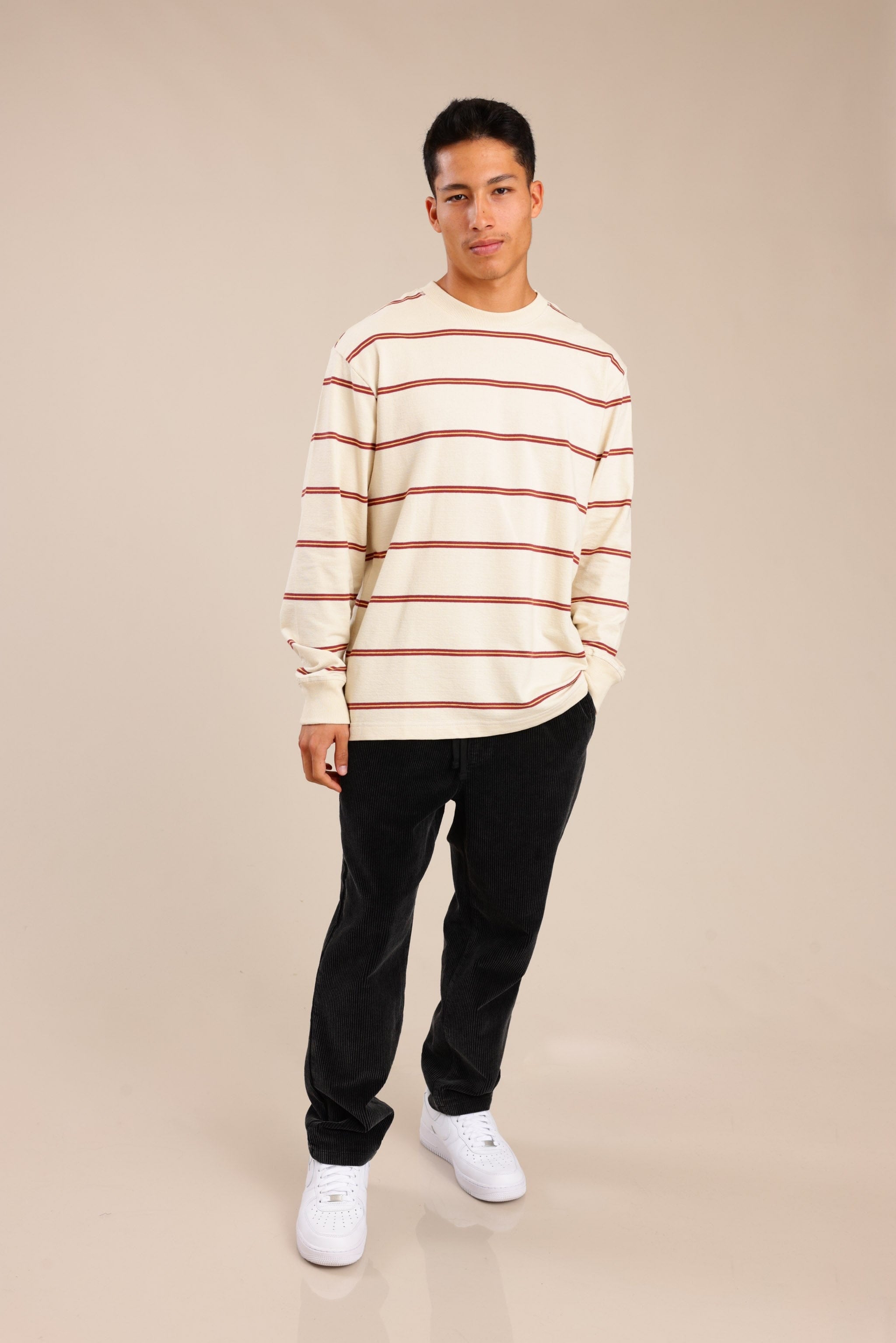 FOX גברים מכנסיים מכנסי אריג מכנסי אריג