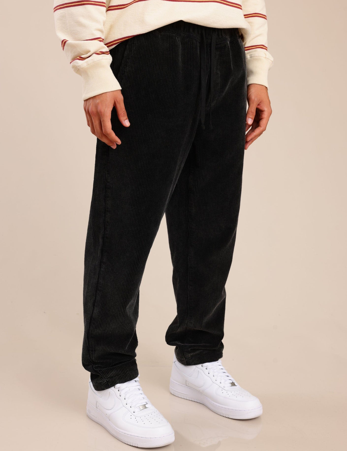 FOX גברים מכנסיים מכנסי אריג מכנסי אריג