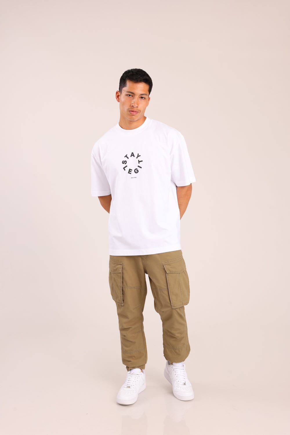 FOX גברים מכנסיים ארוכים מכנסי אריג מכנסי אריג