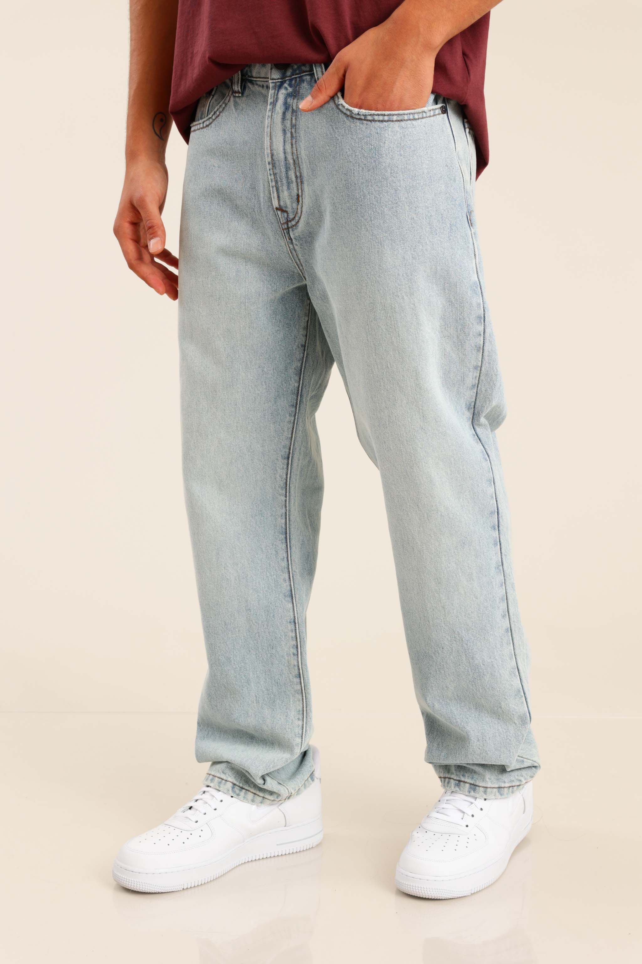 FOX FOX מכנסיים ג'ינס BAGGY ג'ינס BAGGY