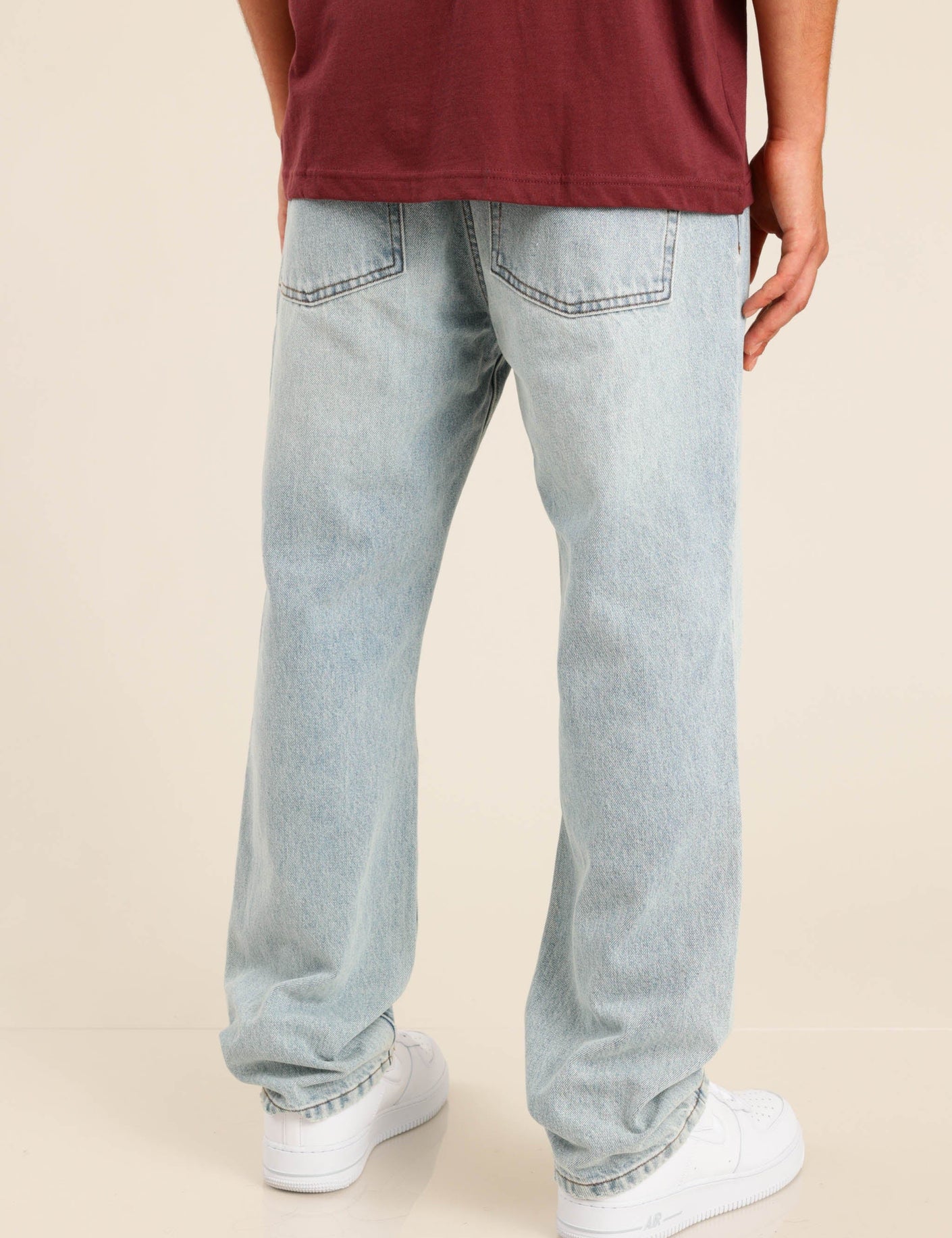 FOX FOX מכנסיים ג'ינס BAGGY ג'ינס BAGGY