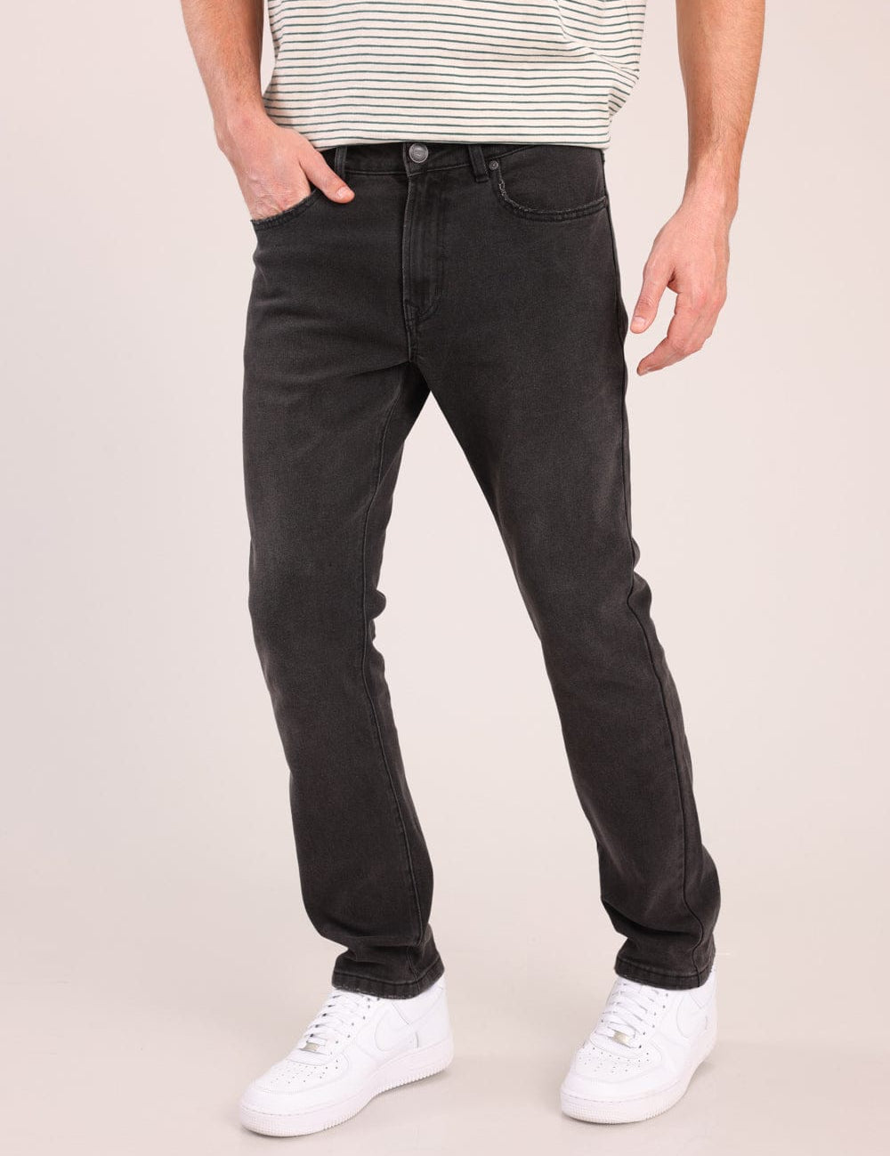 FOX גברים מכנסיים ארוכים ג'ינס STRAIGHT BASIC ג'ינס STRAIGHT BASIC