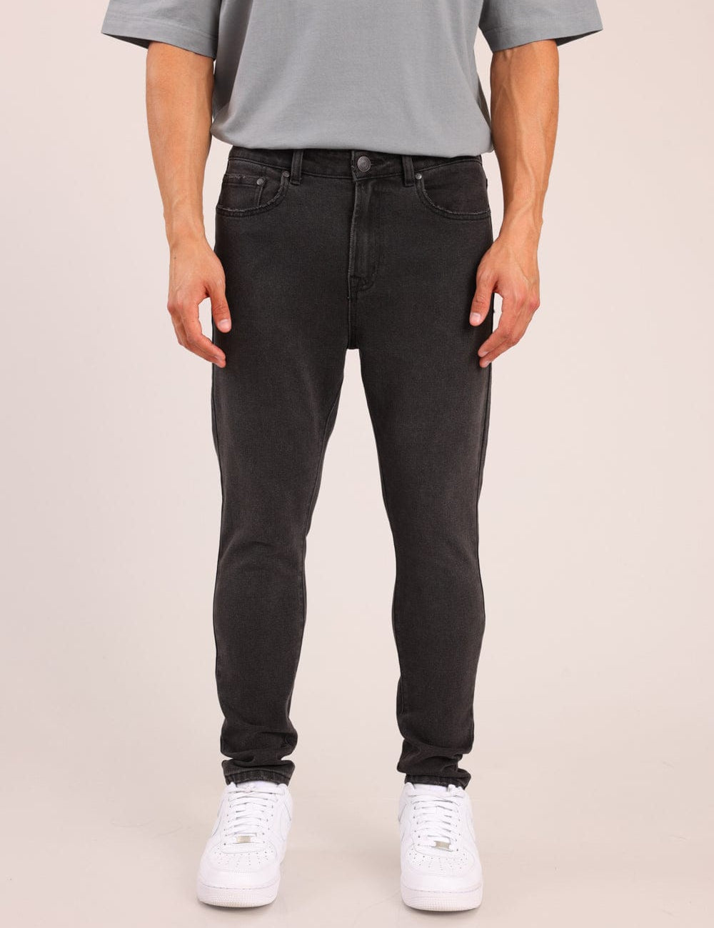 FOX גברים מכנסיים ארוכים ג'ינס CARROT ג'ינס CARROT