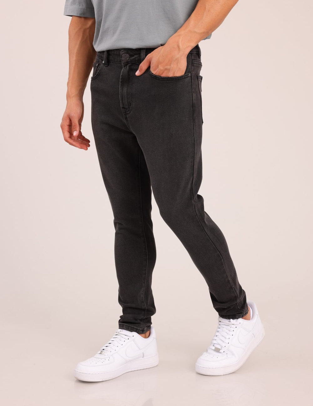 FOX גברים מכנסיים ארוכים ג'ינס CARROT ג'ינס CARROT