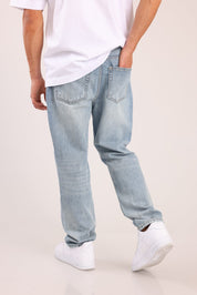 FOX גברים מכנסיים ארוכים ג'ינס BAGGY ג'ינס BAGGY