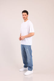 FOX גברים מכנסיים ארוכים ג'ינס BAGGY ג'ינס BAGGY