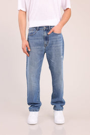 FOX גברים מכנסיים ארוכים ג'ינס BAGGY ג'ינס BAGGY