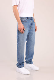 FOX גברים מכנסיים ארוכים ג'ינס BAGGY ג'ינס BAGGY