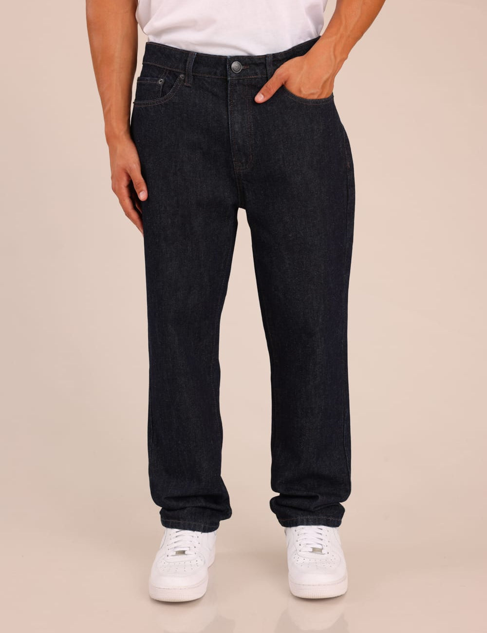 FOX גברים מכנסיים ארוכים ג'ינס BAGGY ג'ינס BAGGY