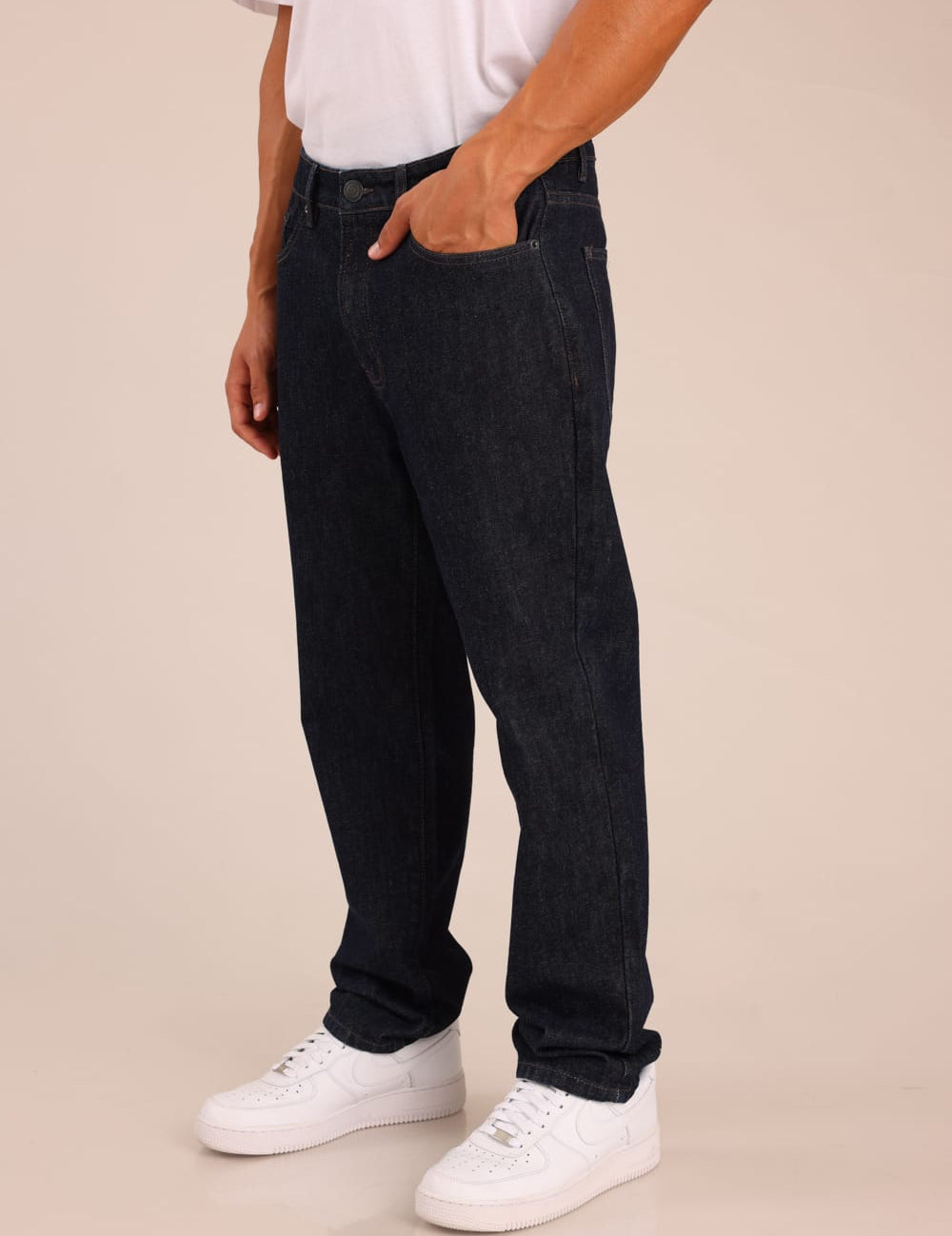 FOX גברים מכנסיים ארוכים ג'ינס BAGGY ג'ינס BAGGY