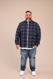 FOX פלאס גברים חולצה חולצה מכופתרת | PLUS SIZE חולצה מכופתרת | PLUS SIZE