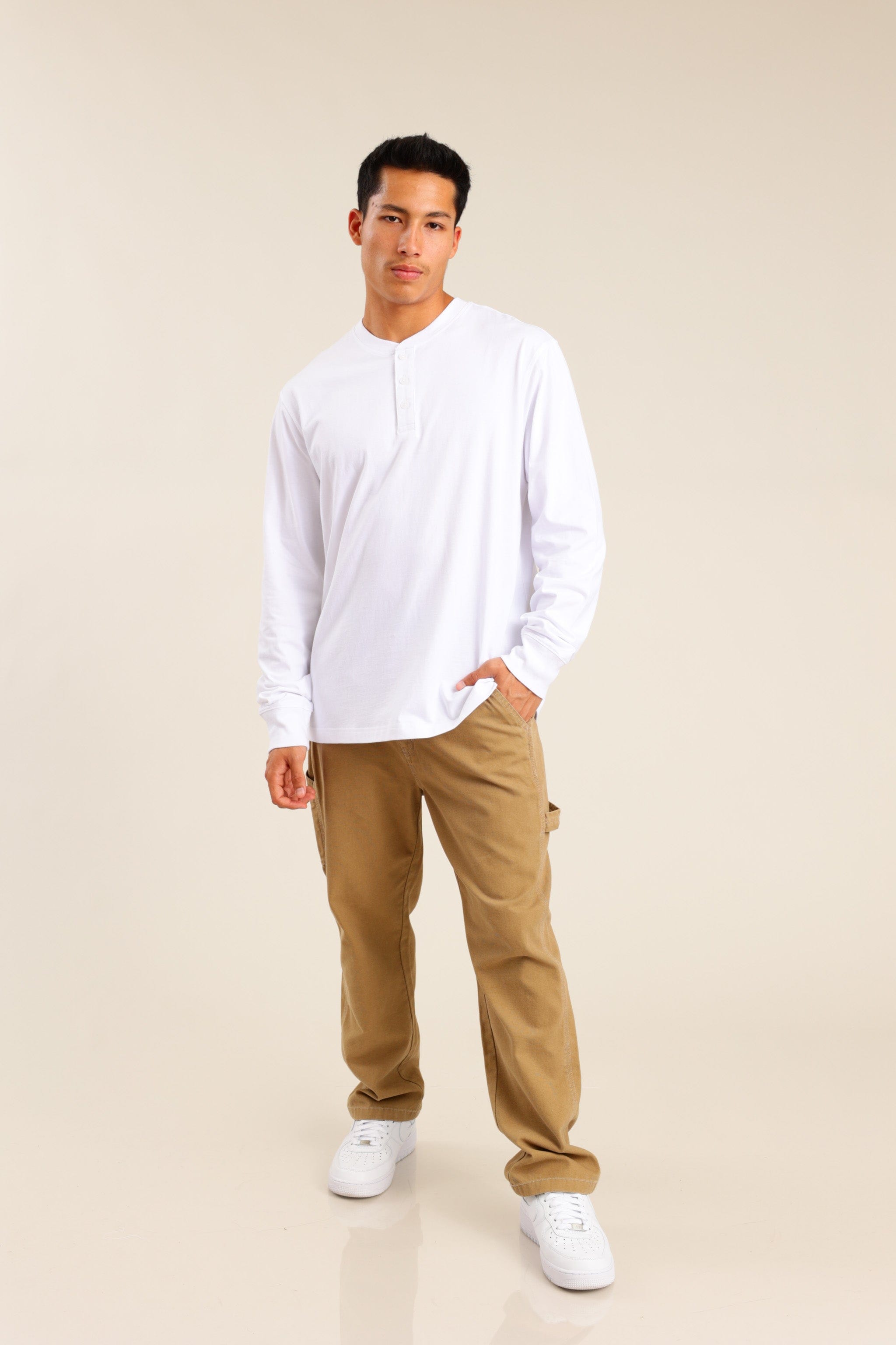 FOX גברים חולצה חולצה עם כפתורים חולצה עם כפתורים