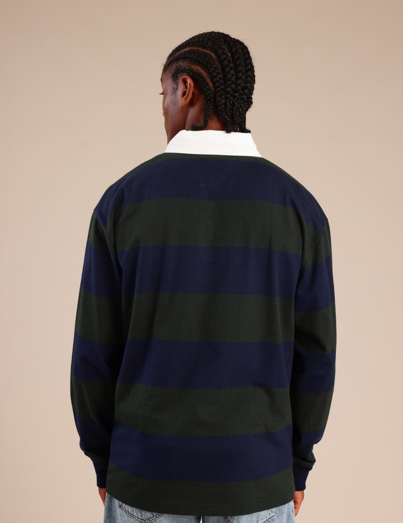 FOX גברים חולצה חולצת פולו ארוכה חולצת פולו ארוכה