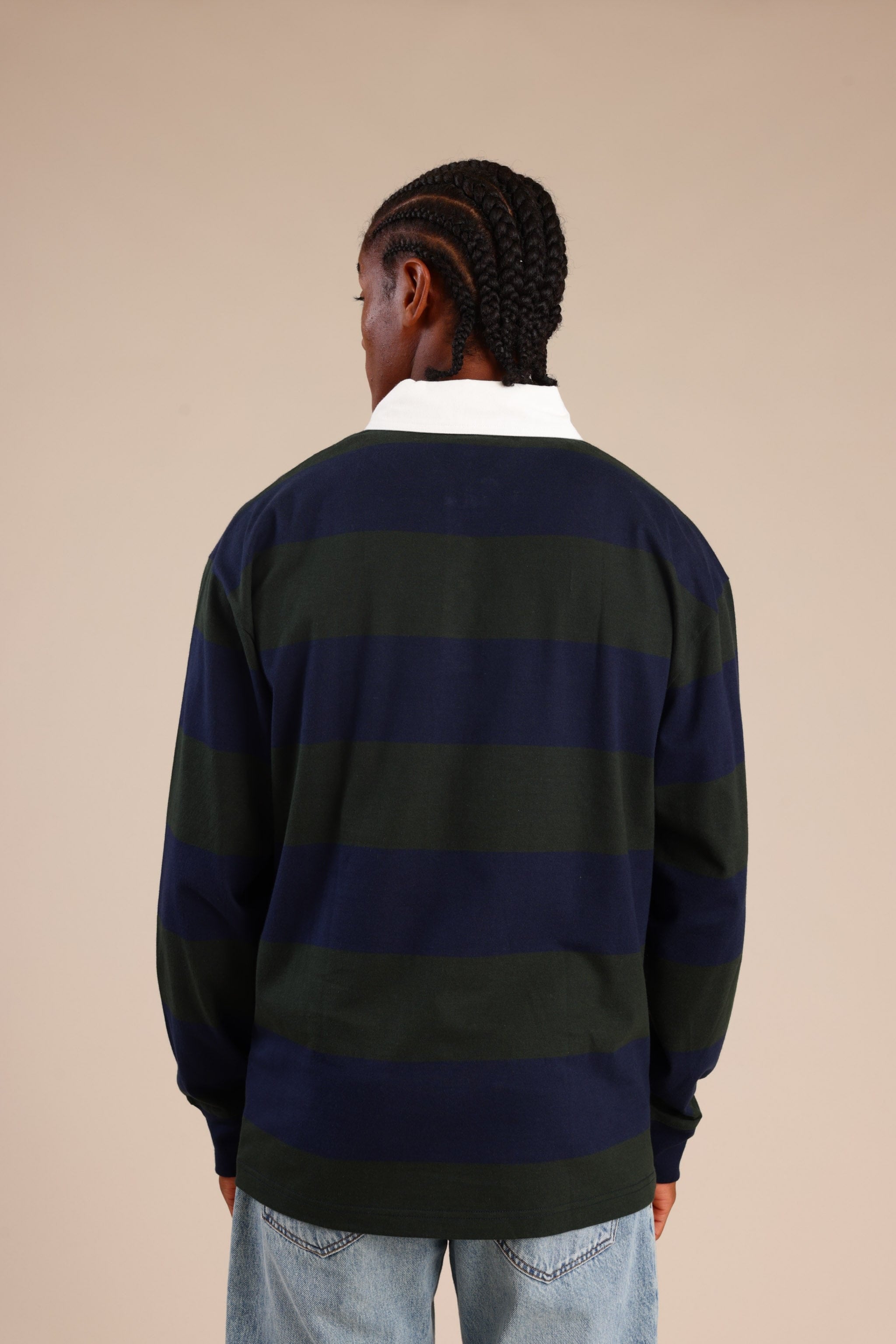 FOX גברים חולצה חולצת פולו ארוכה חולצת פולו ארוכה