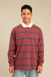 FOX גברים חולצה חולצת פולו ארוכה חולצת פולו ארוכה