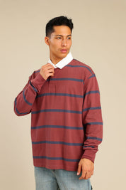 FOX גברים חולצה חולצת פולו ארוכה חולצת פולו ארוכה