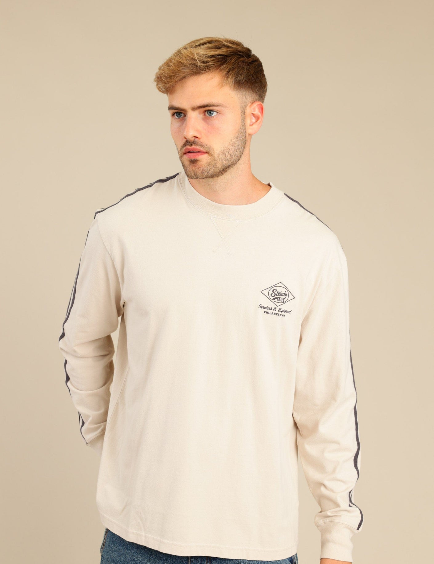 FOX גברים חולצה חולצה עם הדפס חולצה עם הדפס