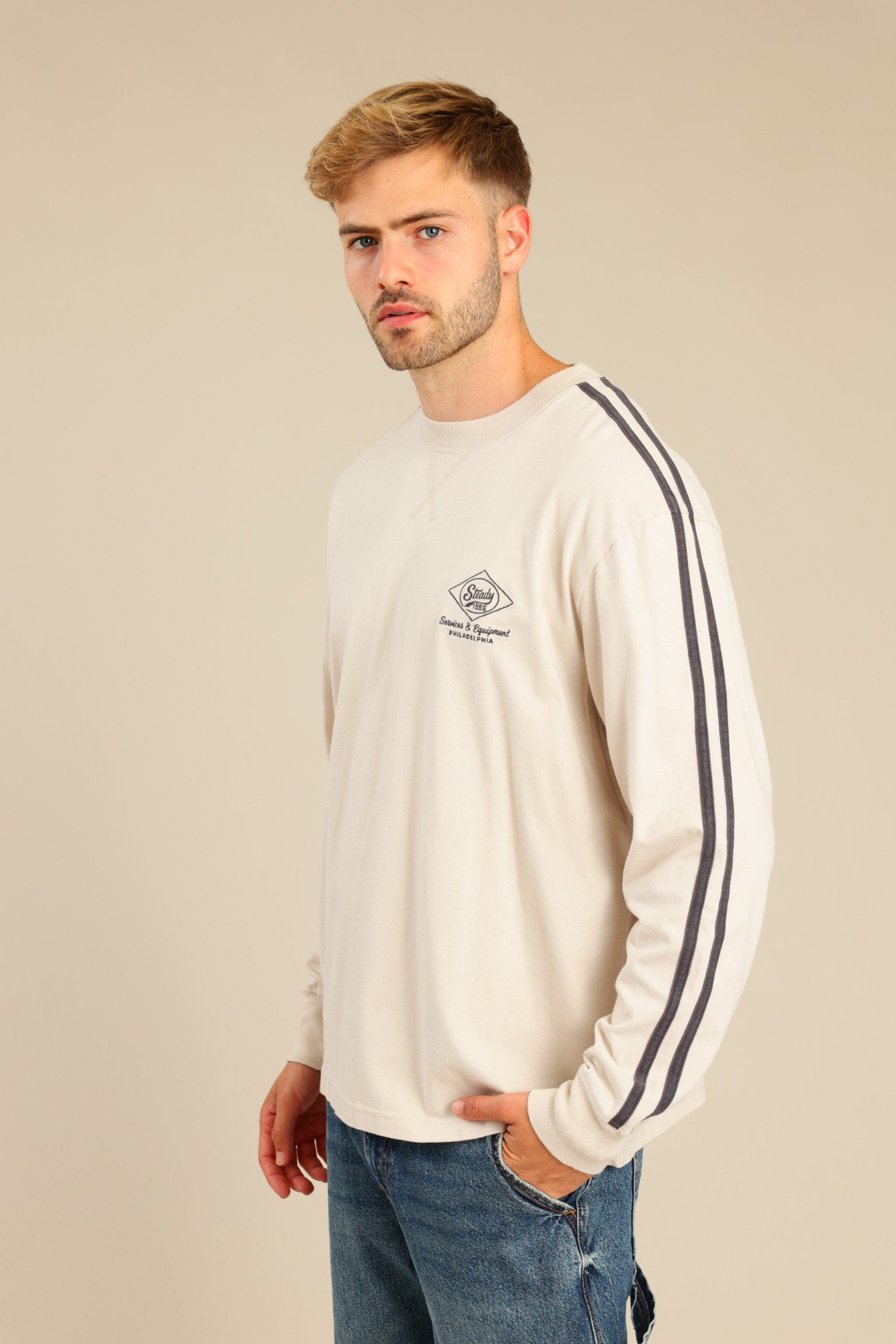 FOX גברים חולצה חולצה עם הדפס חולצה עם הדפס