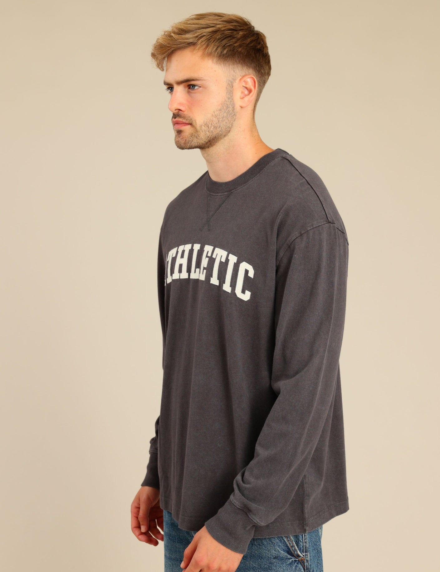 FOX גברים חולצה חולצה עם הדפס חולצה עם הדפס