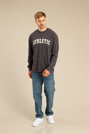 FOX גברים חולצה חולצה עם הדפס חולצה עם הדפס