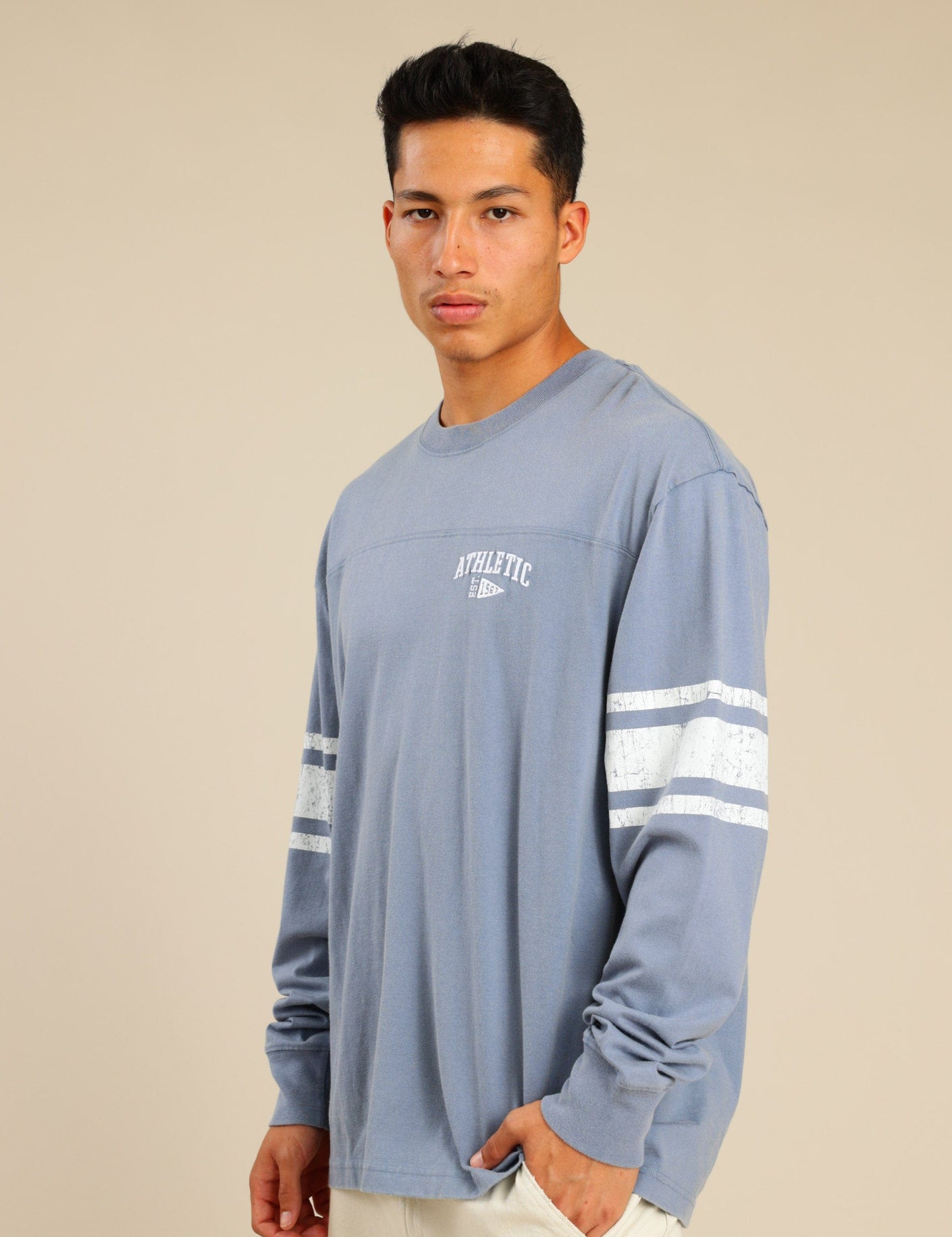 FOX גברים חולצה חולצה עם הדפס חולצה עם הדפס