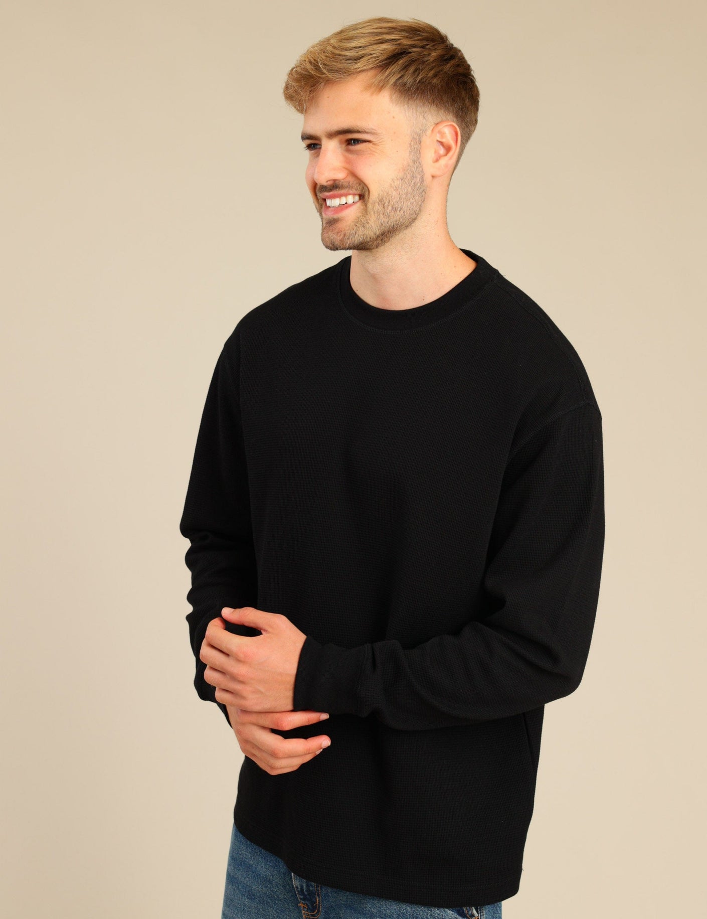 FOX גברים חולצה חולצה חלקה חולצה חלקה