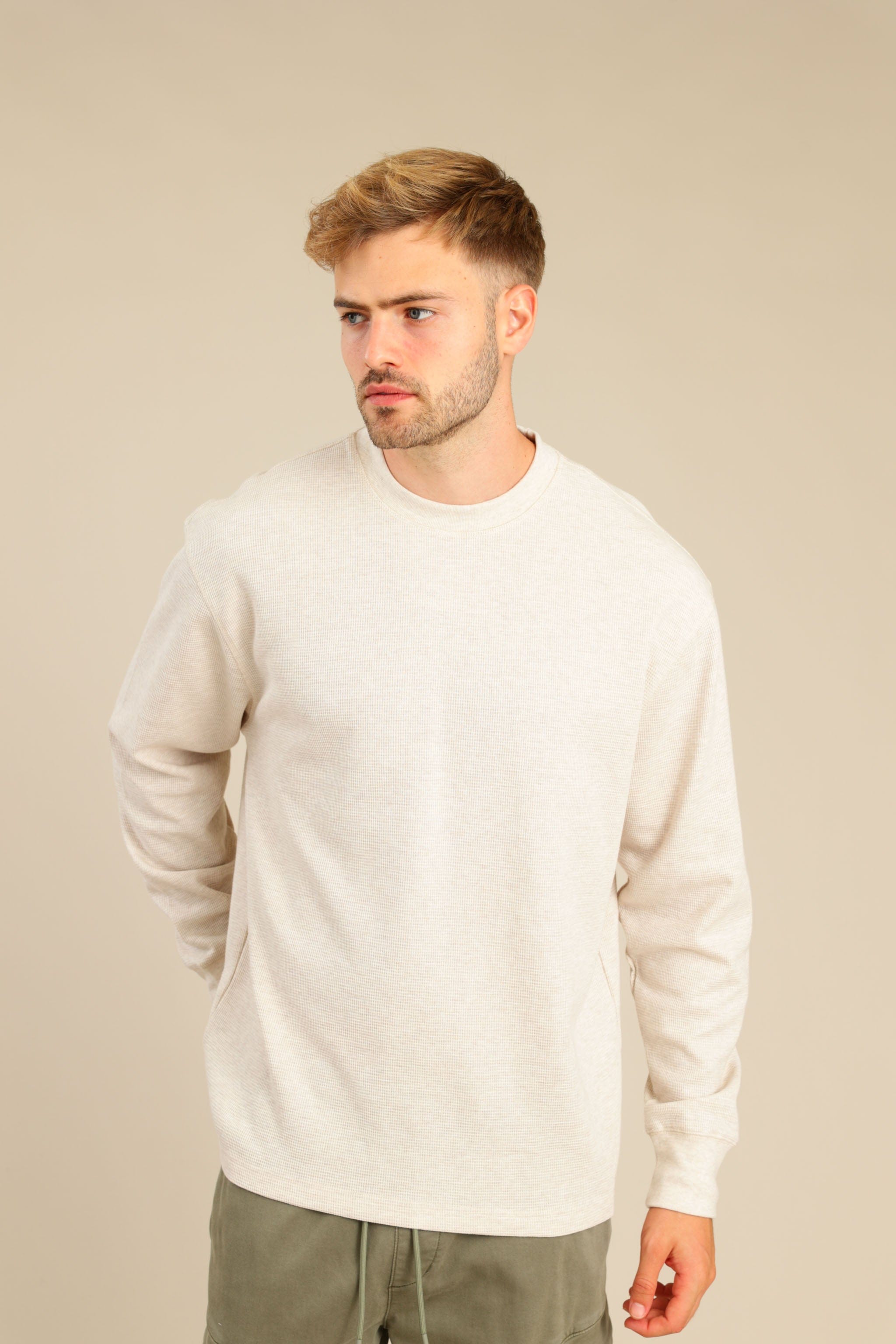 FOX גברים חולצה חולצה חלקה חולצה חלקה