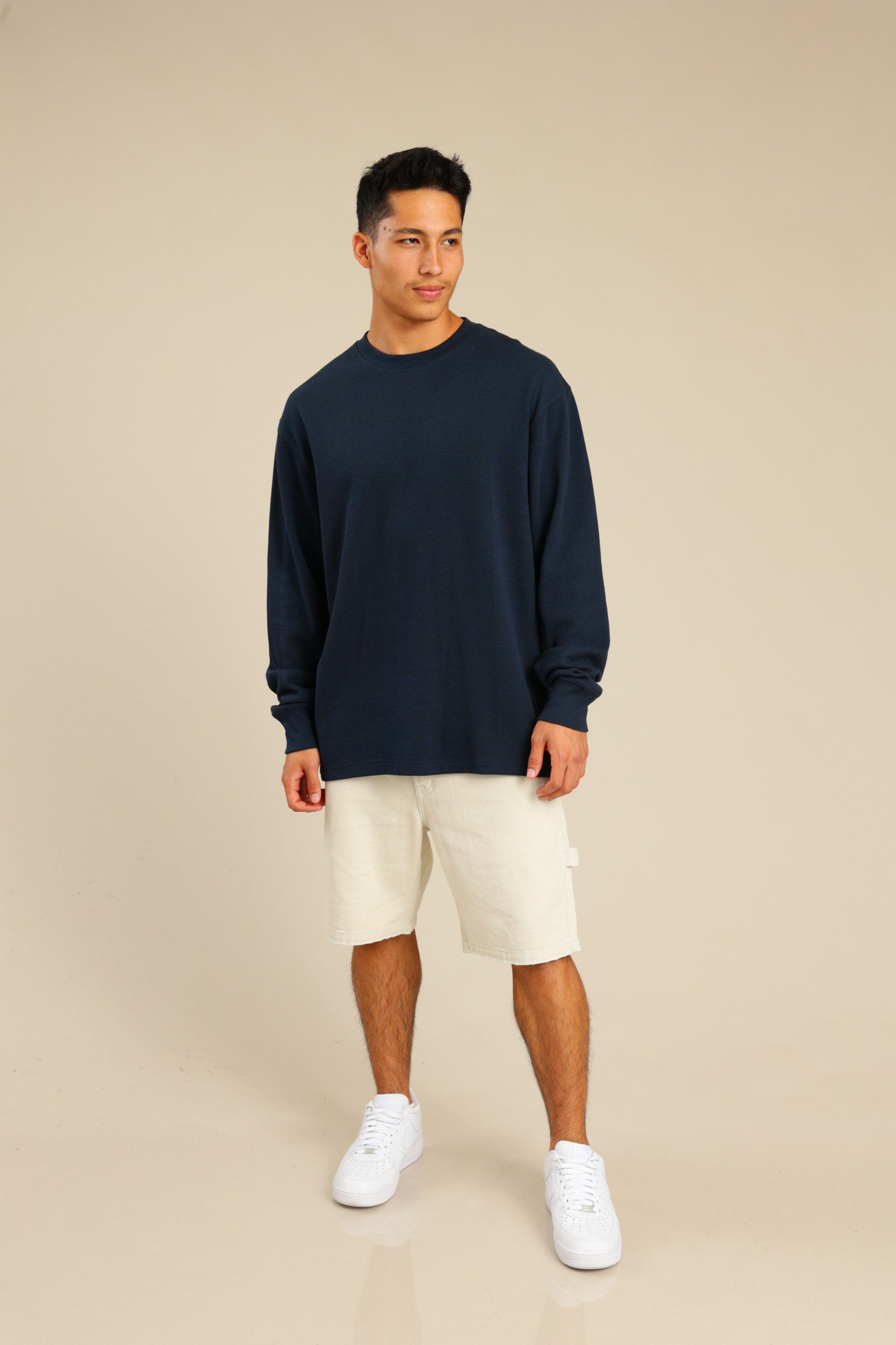 FOX גברים חולצה חולצה חלקה חולצה חלקה