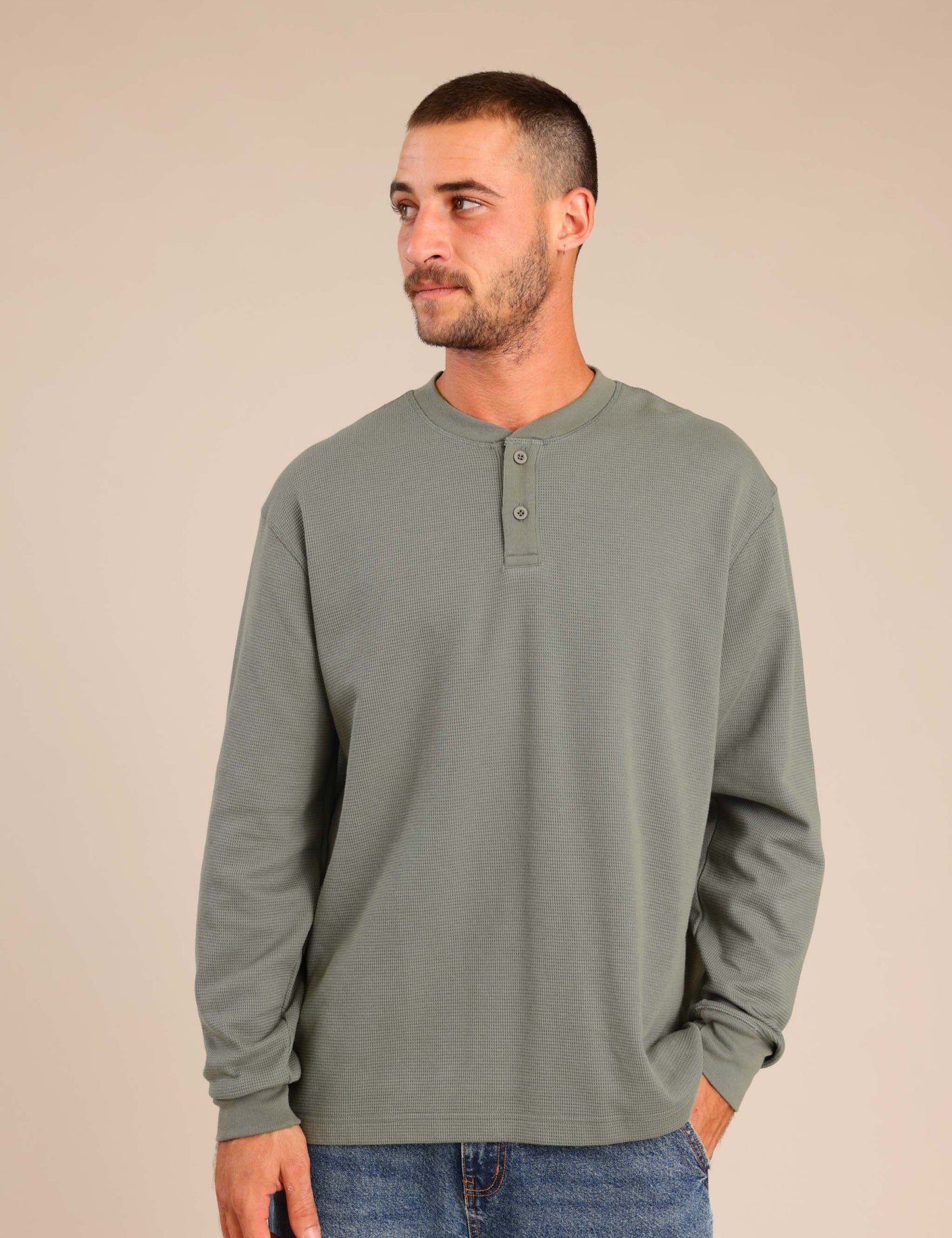 FOX גברים חולצה חולצה חלקה עם כפתורים חולצה חלקה עם כפתורים