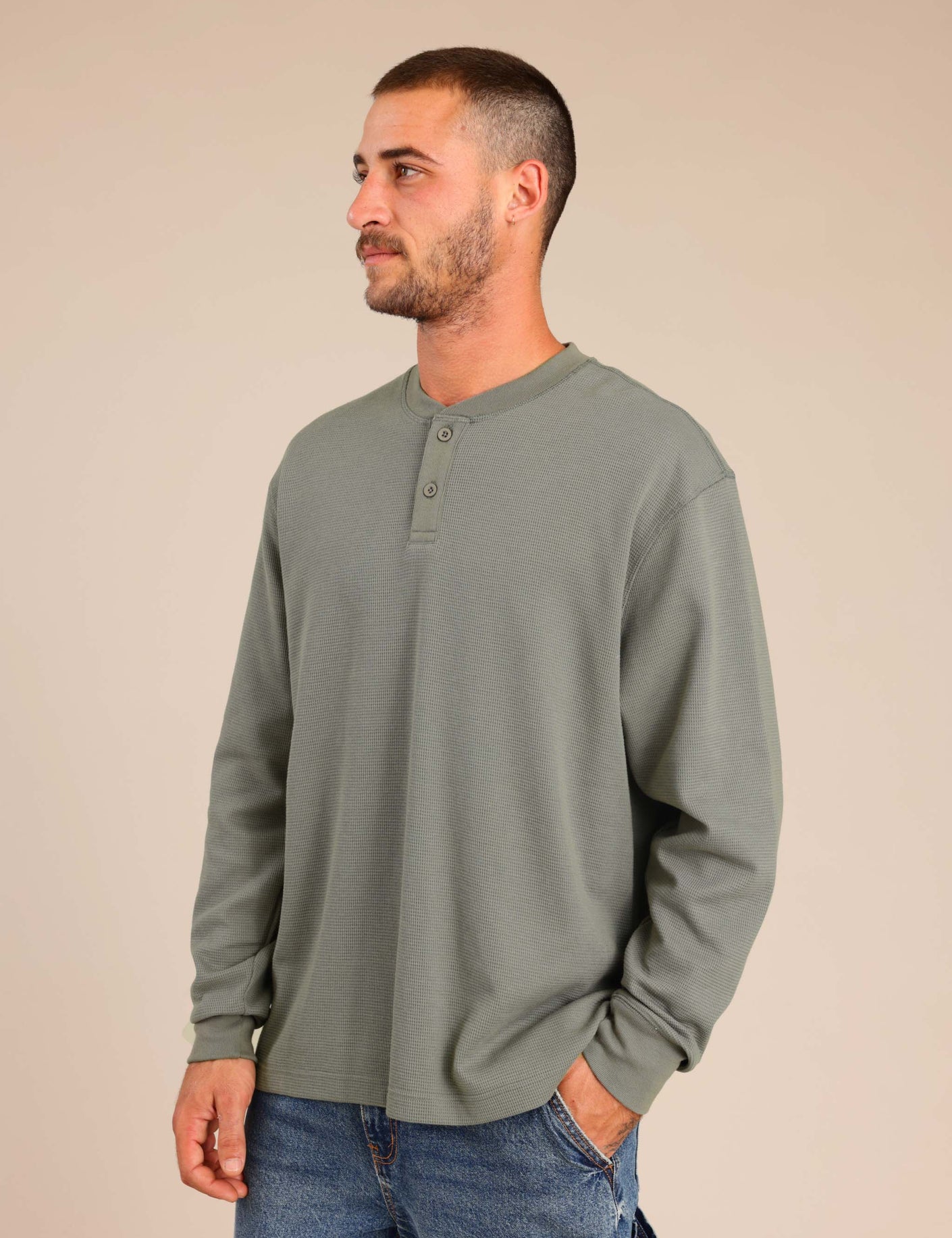 FOX גברים חולצה חולצה חלקה עם כפתורים חולצה חלקה עם כפתורים