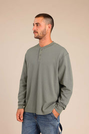 FOX גברים חולצה חולצה חלקה עם כפתורים חולצה חלקה עם כפתורים