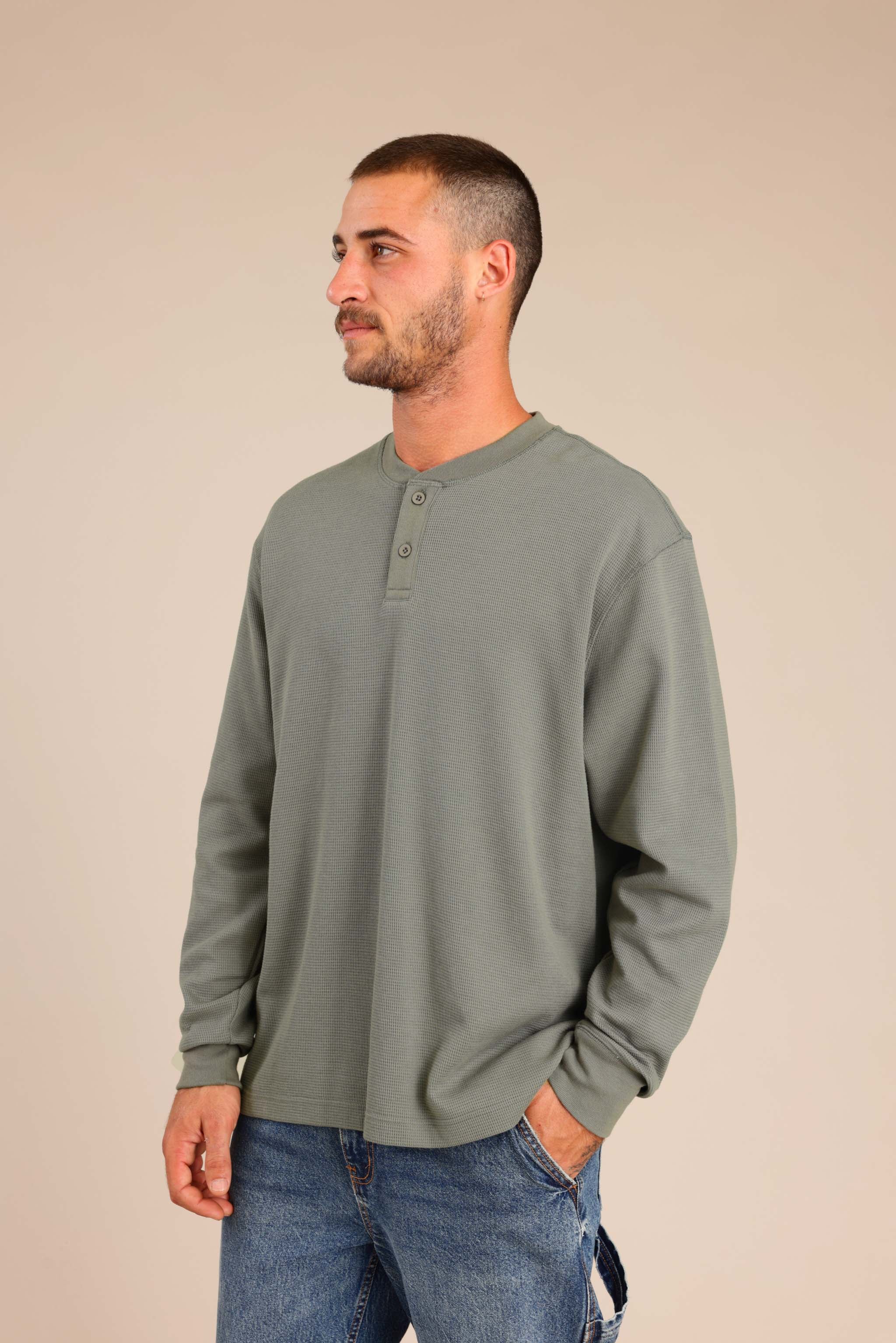 FOX גברים חולצה חולצה חלקה עם כפתורים חולצה חלקה עם כפתורים