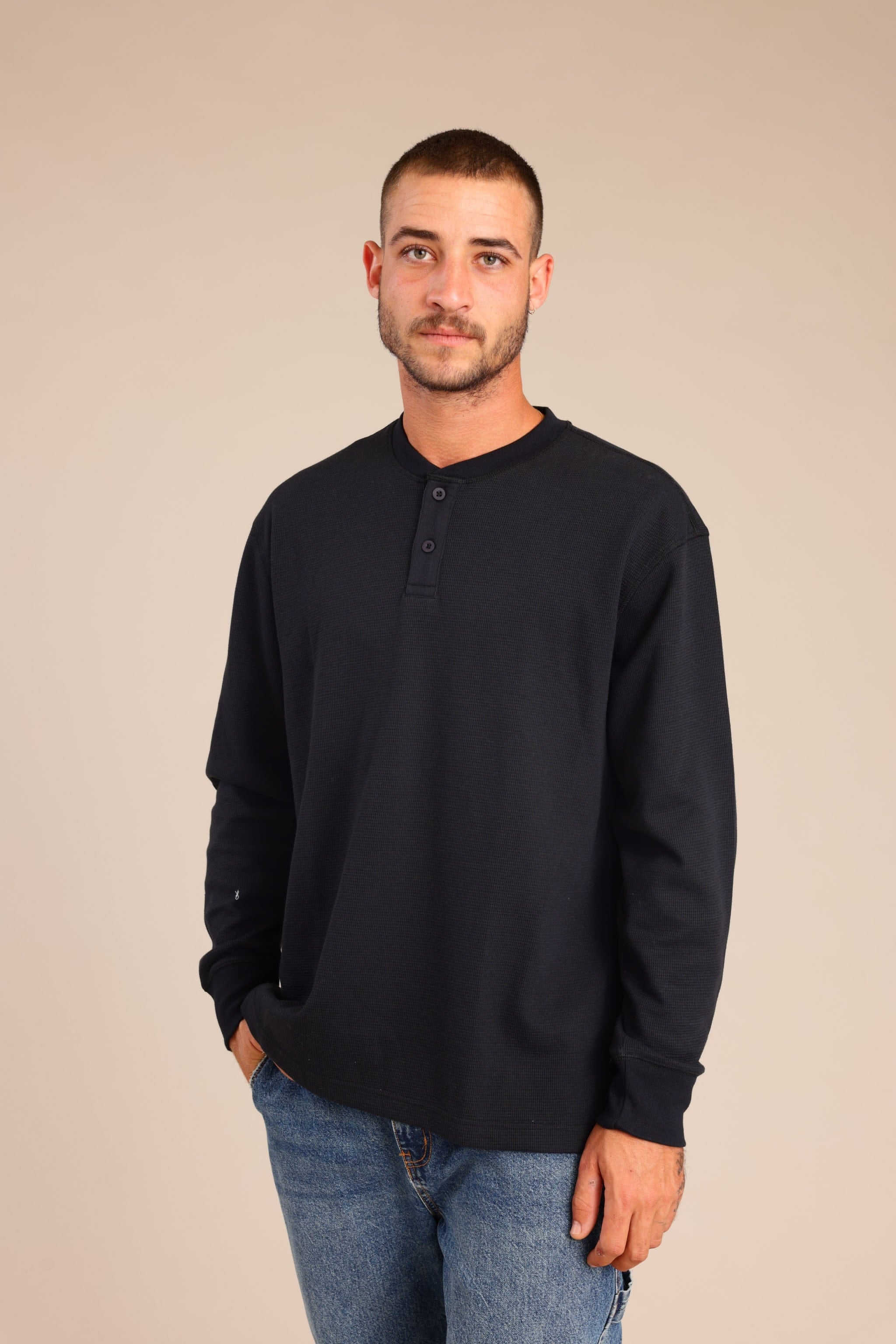 FOX גברים חולצה חולצה חלקה עם כפתורים חולצה חלקה עם כפתורים