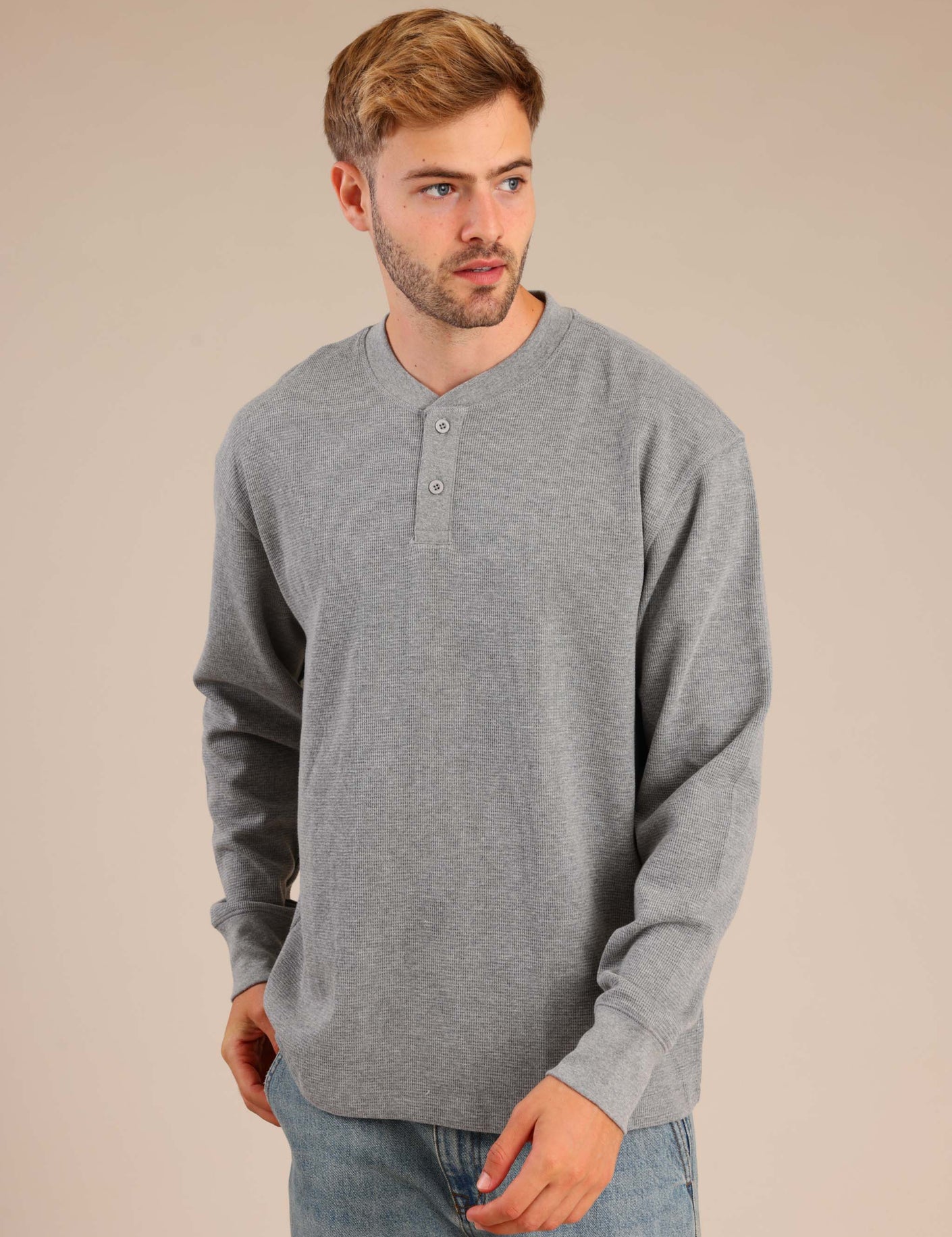 FOX גברים חולצה חולצה חלקה עם כפתורים חולצה חלקה עם כפתורים