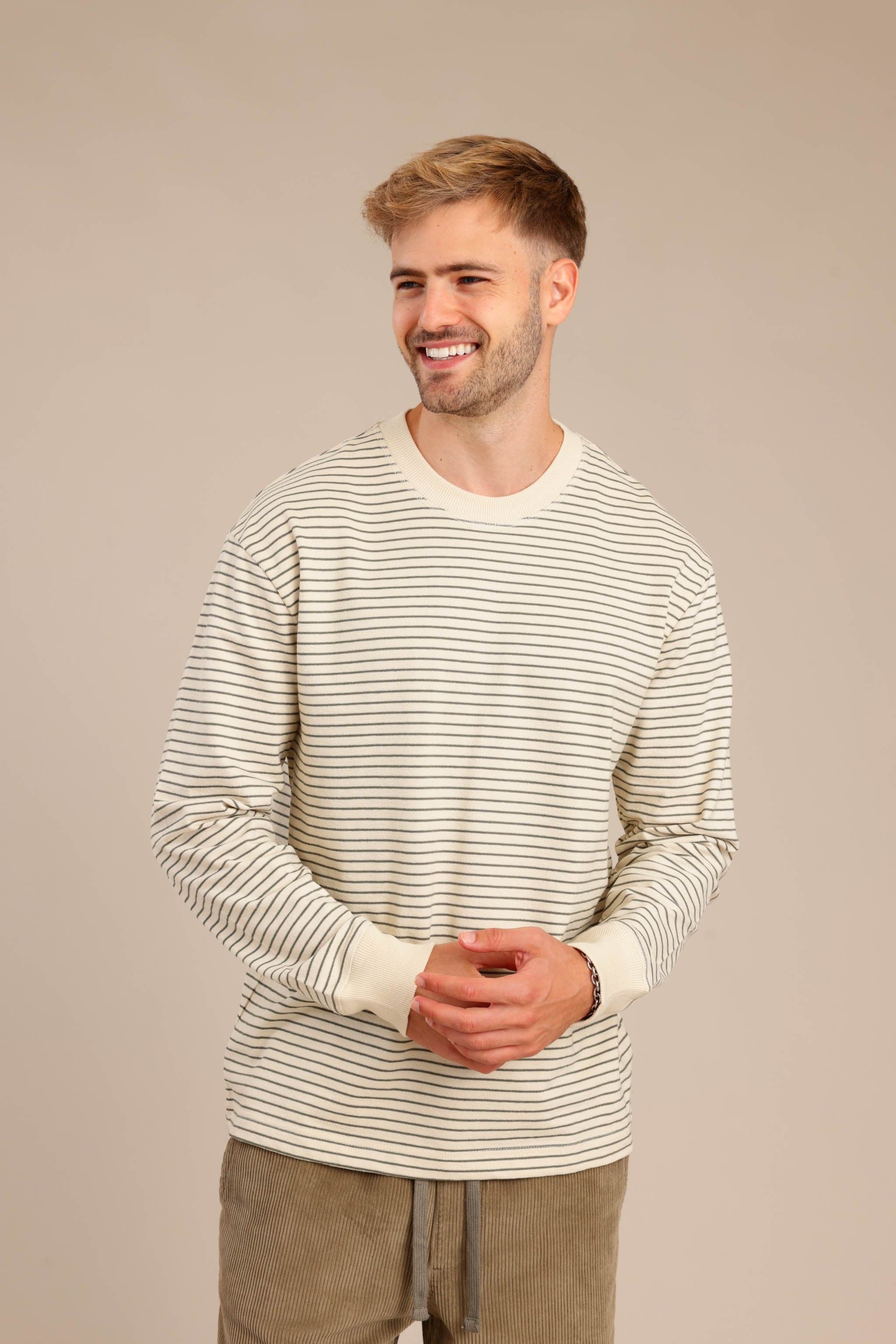 FOX גברים חולצה חולצה עם פסים חולצה עם פסים